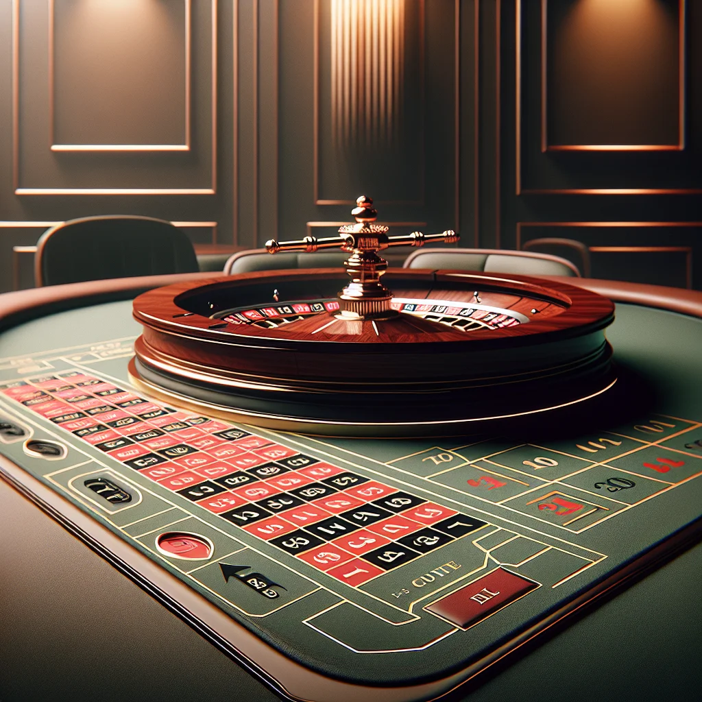 Imagem de uma mesa de roleta