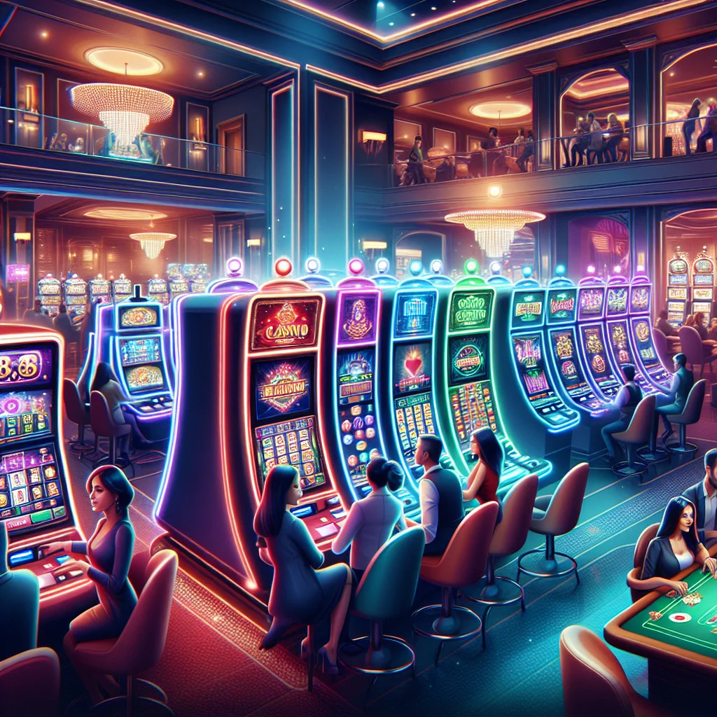 Slots em jogos de casino